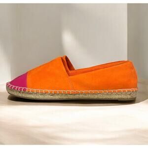 NWOT Tory Burch Color Block Espadrille Size 8